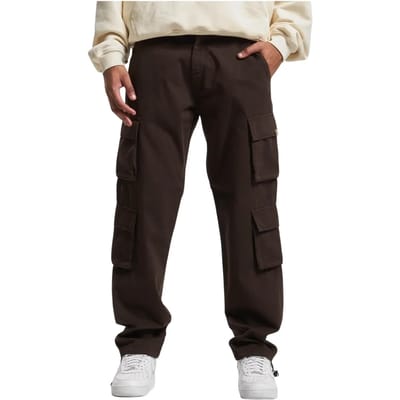 DEF - Cargopants 049 Cargobroek - Taille, 32 inch - Bruin