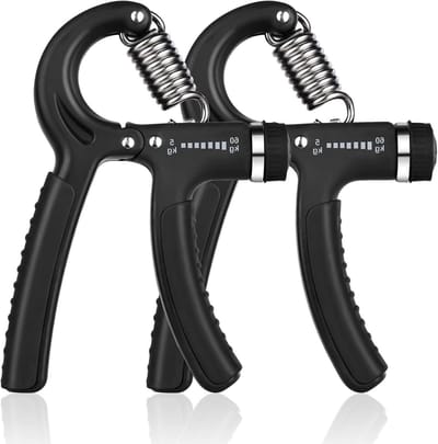 Handtrainer voor Krachttraining - Verstelbare Grip Trainer voor Vingers en Onderarm, 10 kg tot 50 kg, Ideaal voor Fitness en Revalidatie