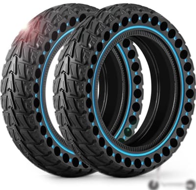 Monuary 2 Stuks Banden 50/75-6.1 voor Elektrische Step, Tubeless Band Ook Compatibel met Maten 8,5 x 2,0 en 8 1/2 x 2, Lekbestendig, Geen Onderhoud Nodig