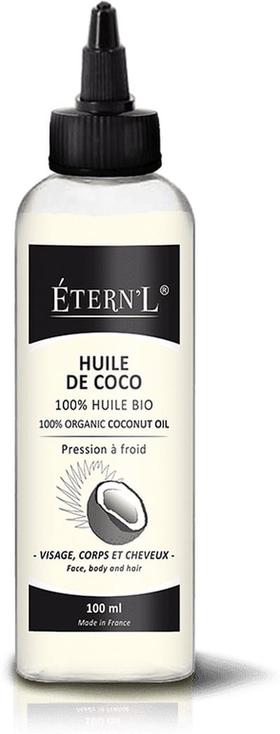 ÉTERN'L Professionele Franse kokos olie voor gebalanceerd haar - zijdezachte huid - 100ml