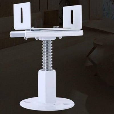 2 Stuks Verstelbare Vloerbeugel voor Radiator - Stabiele Staal & Aluminium Ondersteuning 8-13cm