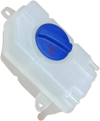 Koelmiddel Reservoir - Expansievat Motor - Motor Koelen - Duurzaam Materiaal - 22 x 18 x 16 cm - Zwart