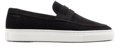Hinson malton saddle loafers heren donkerbruin suède