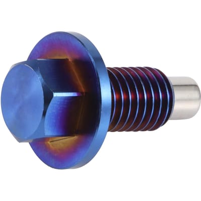 Aluminiumlegering Magnetische Oliepan Carter Retour Aftapplug Plug Fitting AdapterM12x1.75