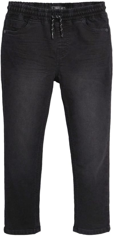 Next - Jongens - Jeans met stretch en elastische taille - Zwart