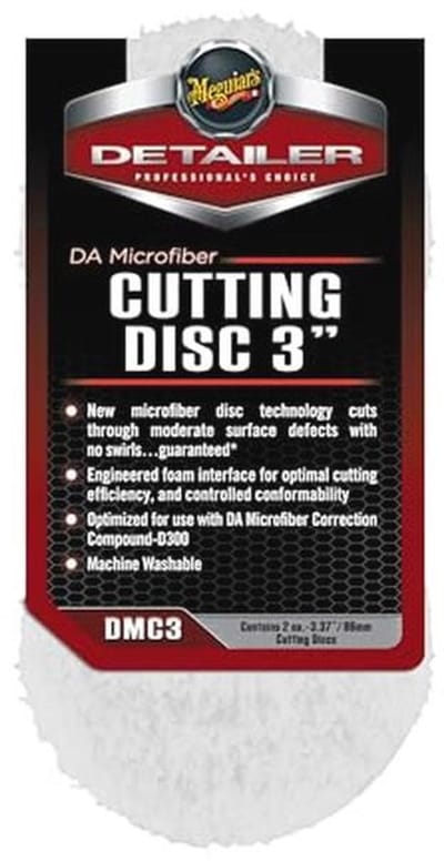 Detailer DA Microfiber Snijschijf 3" (2 Pack)