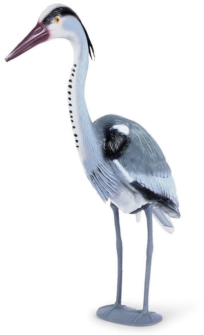 Tuinbeeld Reiger 72 cm - Tuinkabouter - Kabouter - Decoratie - voor Buiten - Tuinbeeldje