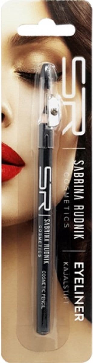 Sabrina Rudnik Cosmetics - Eyeliner - oog potlood -zwart met puntenslijper