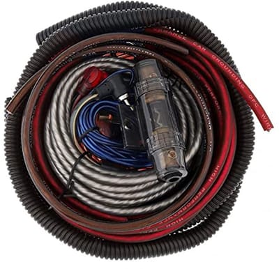 10 Gauge Auto Versterker Installatiekit voor Audio Systemen - 1500W Kabelset voor Subwoofer en Eindversterker