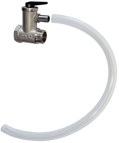 Quick Veiligheidsventiel Voor Waterverwarmer Zilver