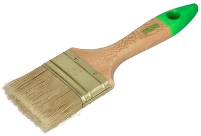 Verfkwast Olieverf, Platte Kwast 65mm, voor Lak