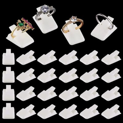 Dailygoods- Ringdisplayhouder 36 Stuks - Sieradendoos - Sieradenhouder - Organisator - Ruimtebesparend - Acryl Display - Sieradenstandaard