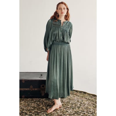 Louise Misha Skirt Irielle Forest Green Size: 36 | Midi Skirts Outlet | Dames | Groen