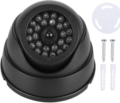Dummy Camera - Nabootsing Beveiliging - Diefstal Voorkomen - Realistisch Ontwerp - 30 IR-LEDs - Zwart