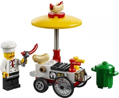 LEGO City Hot Dog Stand 30356, Bouwpakket, 5 jaar, Kunststof, 43 stuk(s)