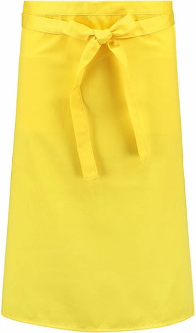 Schort Kort - Sloof - Geel - 71 x 96 cm (LxB)