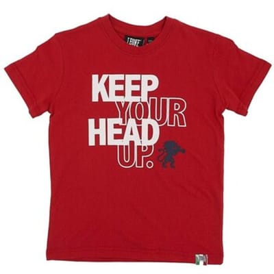 T-shirt Korte Mouw Leone 1947 Boy Short Sleeves Basic