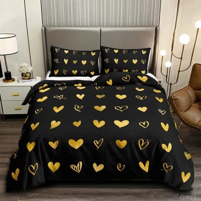 Romantische Dekbedovertrek Set Rode Roos Beddengoed Set Bedrukt Volwassen Tiener Dekbedovertrek Bloeiende Bloem De 70x133cm 2pcs