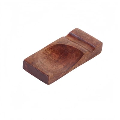 10 stuks - Vierkante multifunctionele eetstokjeshouder - Draagbare houten houder voor eetstokjes en lepels - Bestekhouder voor eetstokjes - 7,3*3,3 cm - Koffiekleur