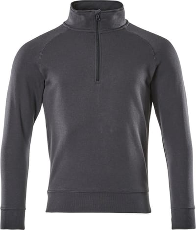 Mascot Crossover Sweatshirt met korte rits 50611-971 - donkermarine - M
