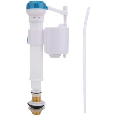 Toilet Drukknop Vulventiel Dubbele Spoeling Reservoir Sifon Badkamer Blauw Wit G1/2(Koper)
