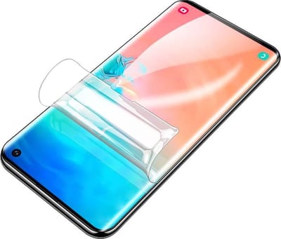 DrPhone HG - Zachte Nano Hydro Screenprotector - Verbetering Tempered Glass Schermfolie - Voor Samsung Galaxy S10 - 0.2mm - Volledige Dekking