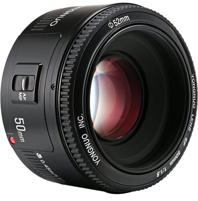 Dailygoody - 50 mm lens - Autofocus - Lichtsterk - Canon - Fotografie lens - Voor Canon camera's - YN50/F1.8