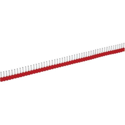 Klauke ST9728 Adereindhulzen 1.5 mm² Deels geïsoleerd Zwart 500 stuk(s) Tape on Full reel