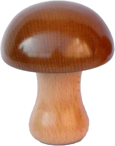 Houten Muziekdoos Paddestoel - Roterend - Decoratief - Verjaardagscadeau voor Thuis - Speeldoosje met Klokmechanisme