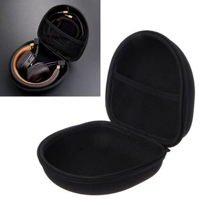 BukkitBow - Carry Case voor Koptelefoon - Beschermhoes voor Marshall Major 1/2/3 Koptelefoon - Zwart