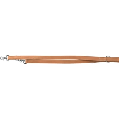 Gewaxt en verouderd lederen heartbeat hondenriem Trixie Rustic