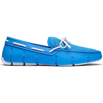SWIMS Braided Lace Loafer Blue Skies Maat: 40 | Sneakers Outlet | Heren | Blauw