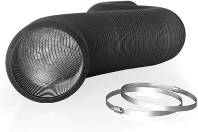 Flexibele 10-inch Aluminium Luchtafvoerbuis van 8 Voet met Vierlaagse Bescherming