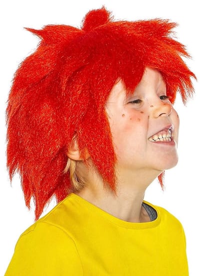 Pumuckl Kinderpruik - Kostuum Accessoires