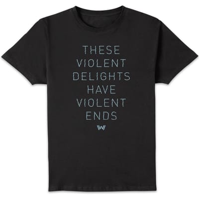 Westworld Violent Delights Men's T-Shirt - Black - L