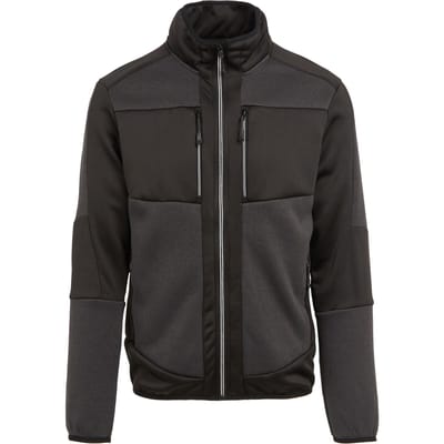 Regatta E-Volve gebreide stretch midlayer voor volwassenen (As/Zwart)