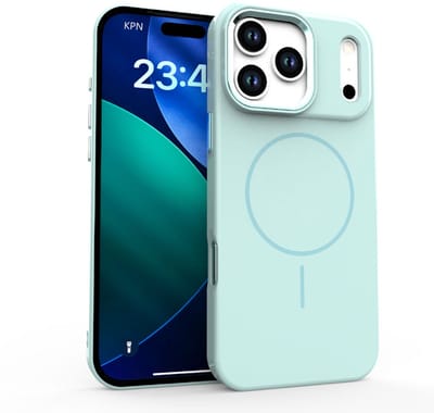 Stravo Hard Hoesje – Geschikt voor iPhone 17 – Compatibel met MagSafe – Spiegelafwerking iPhone Case – Stijlvolle Phone Hoes & Luxe Telefoonhoesje met Extra Bescherming (Groen)