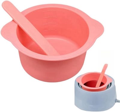 Roze Siliconen Smeltkom met Antiaanbaklaag voor Wax en Harsen