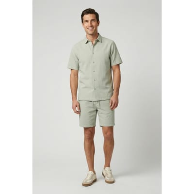Cars Jeans Woods Short Olive Size: M | Shorts Outlet | Heren | Groen