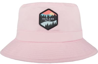 Hatland - UV-Vissershoed met logo voor volwassenen - Yolo - Roze - maat 57CM