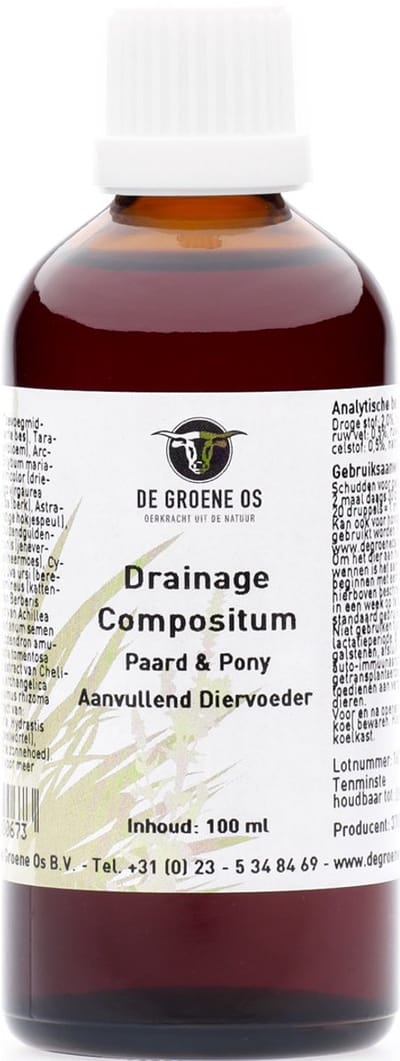 De Groene Os Drainage Compositum Paard/Pony (100 ml)