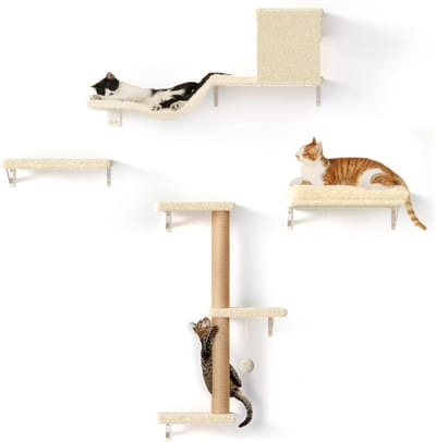 VLSelect® Kattenklimmuur - Katten Klimwand - Katten Klimrek - Voor Grote Katten