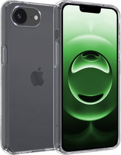 Hoesje Geschikt voor Apple iPhone 16e - Sterk & Shockproof - Hoes Cover - Siliconen Case - Transparant