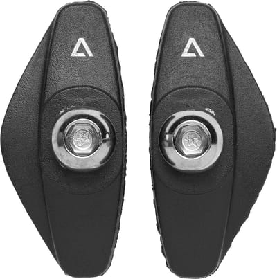ACID fiets remblokken - Optimale remprestaties - 1-piece - Lengte 50 mm - Aluminium/Rubber - Zilver/Zwart