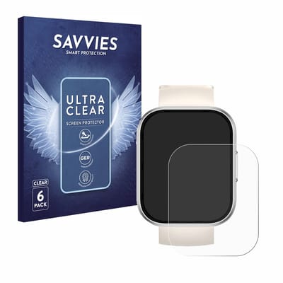 Savvies - Screenprotector voor Oukitel BT103 1.91" - Folie Beschermfolie transparant 6 Stuks