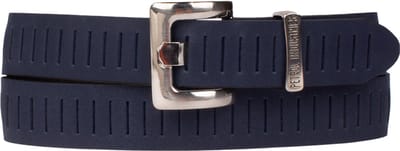 Petrol Industries Riem Jongens - Broekriem - Verstelbaar - Leer - Blauw - 55 cm