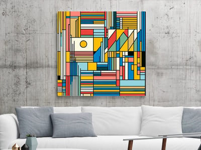 Kunstprint | Wanddecoratie | Forex | 80 × 80 cm