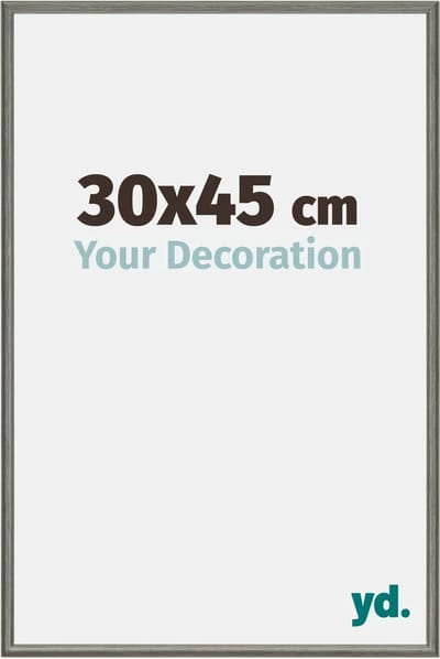 Your Decoration - Fotolijst 30x45 cm - Aluminium - Mercury Structuur - New York