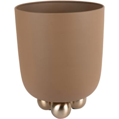 Present Time - Bloempot Estilo Medium - Mocha brown