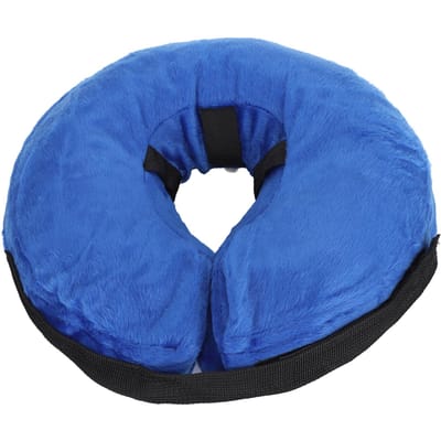 Huisdier Hond Halsbanden Comfortabele Opblaasbare Beschermkraag Zachte Hond Kat Nekbeschermer Blauw XS XS 24in: 63.5 X 48 X 50.8cm / 25 X 18.9 X 20in blauw